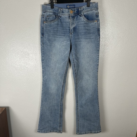 Democracy Denim - Democracy Ab Solution Bootcut Jeans Womens Size 8 Blue Medium Wash Stretch Denim